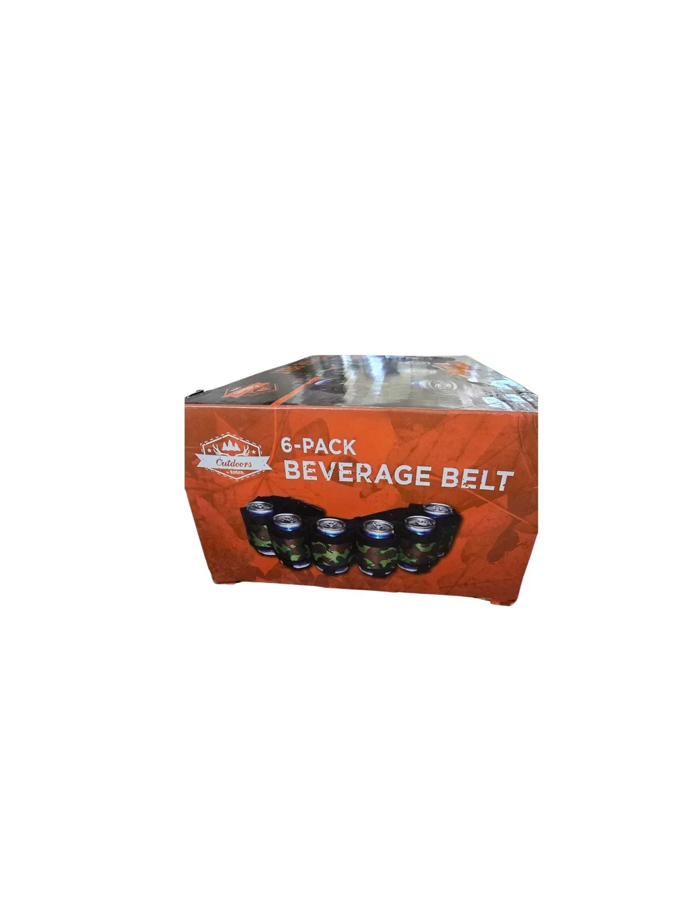 totes 6-Pack Beverage Belt - Camo Green